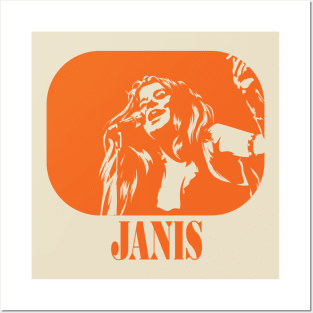 Janis Joplin Tribute Vintage T-shirt Design Posters and Art